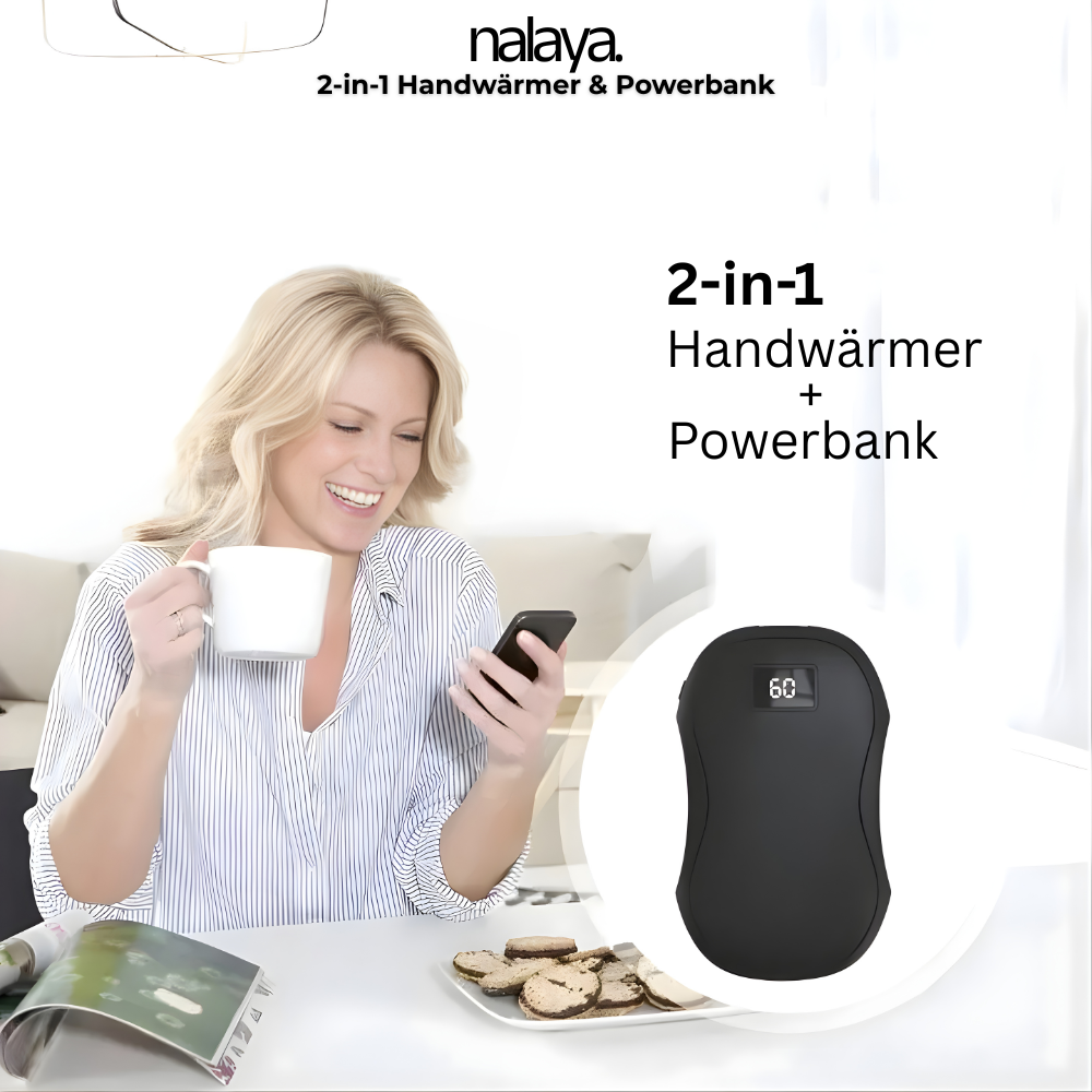 Nalaya - 2-in-1 Handwärmer & Powerbank