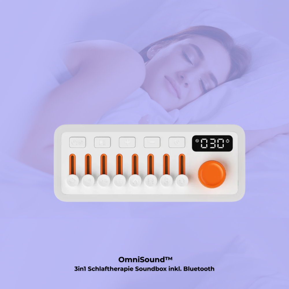 OmniSound™ - 3in1 Schlaftherapie Soundbox inkl. Bluetooth