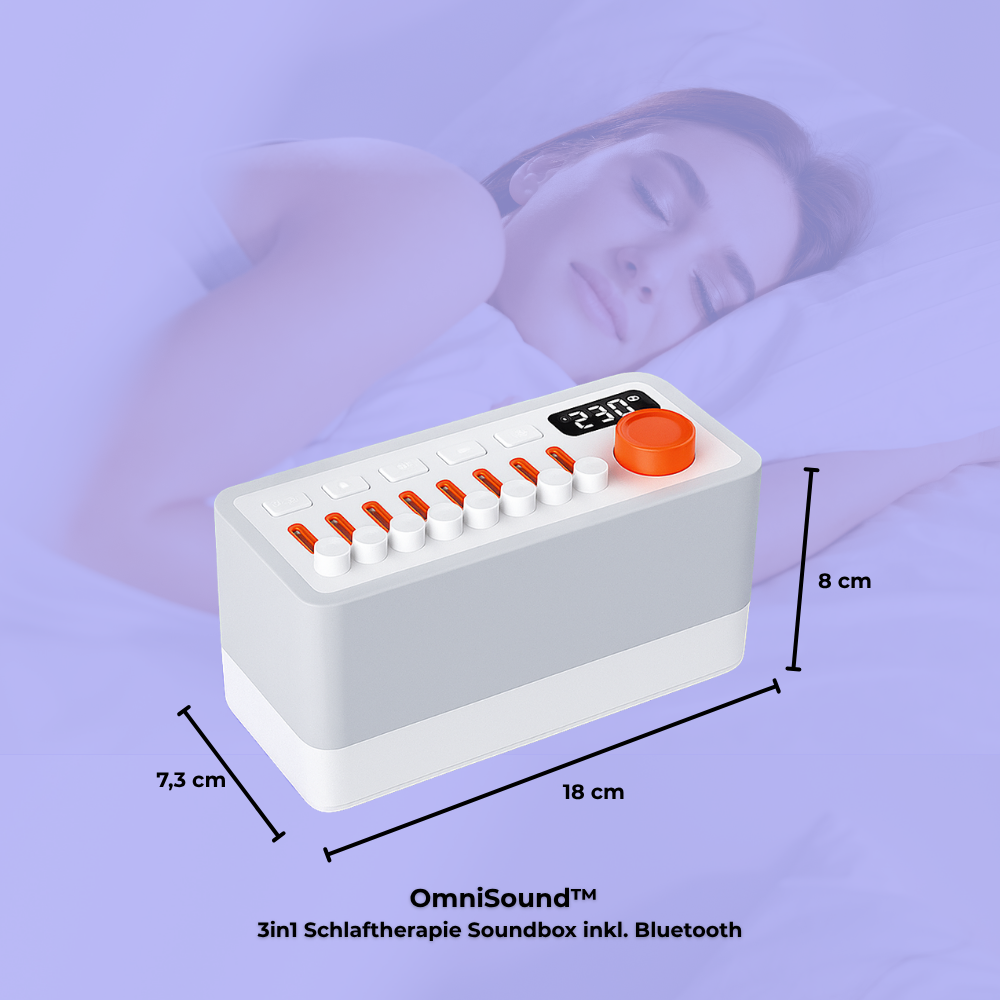 OmniSound™ - 3in1 Schlaftherapie Soundbox inkl. Bluetooth
