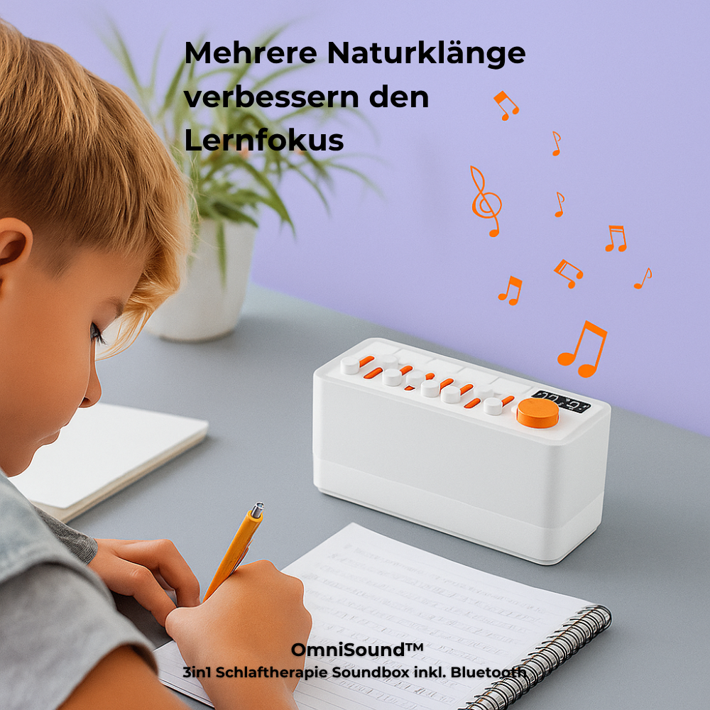OmniSound™ - 3in1 Schlaftherapie Soundbox inkl. Bluetooth