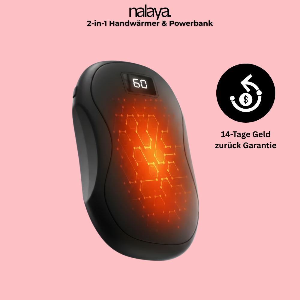 Nalaya - 2-in-1 Handwärmer & Powerbank