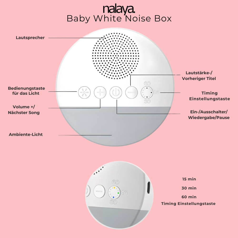 Nalaya - Baby White Noise Box