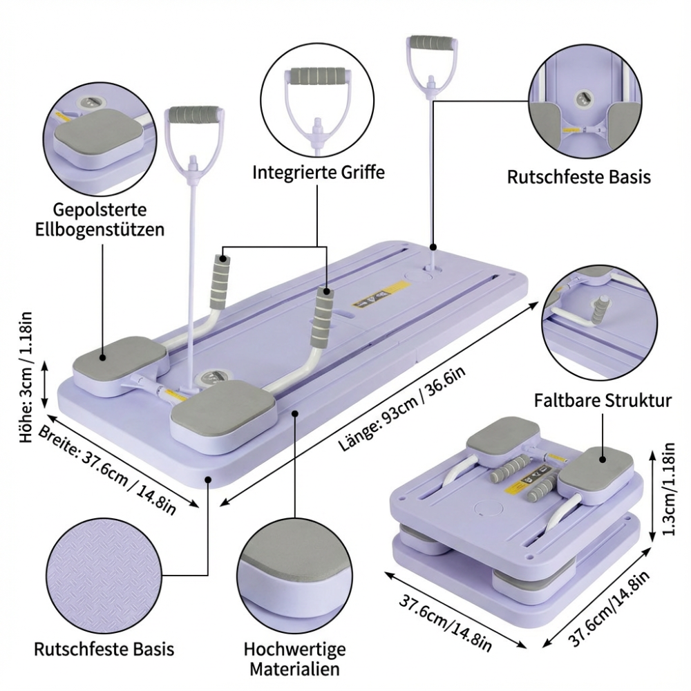 Nalaya - All-in-One Pilates Board