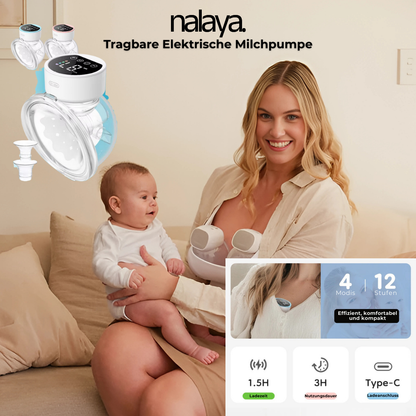Nalaya - Tragbare Elektrische Milchpumpe
