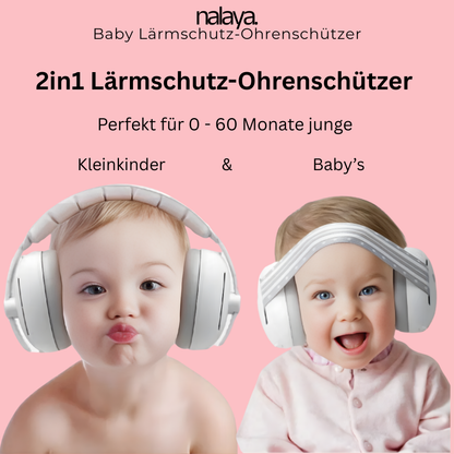 Nalaya - Lärmschutz-Ohrenschützer für Babys und Kleinkinder