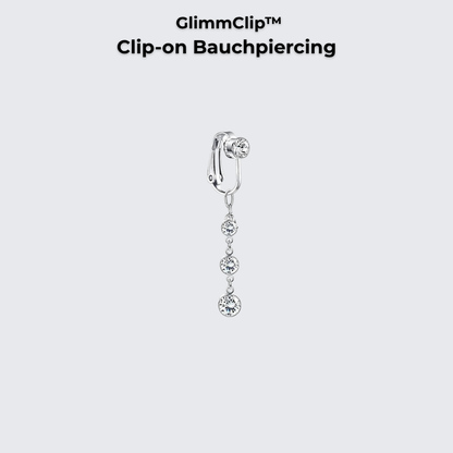 GlimmClip™  - Clip-on Bauchpiercing aus Stainless Steel