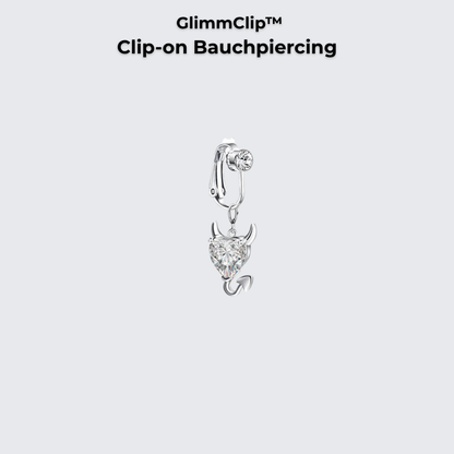 GlimmClip™  - Clip-on Bauchpiercing aus Stainless Steel