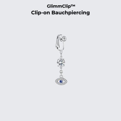 GlimmClip™  - Clip-on Bauchpiercing aus Stainless Steel