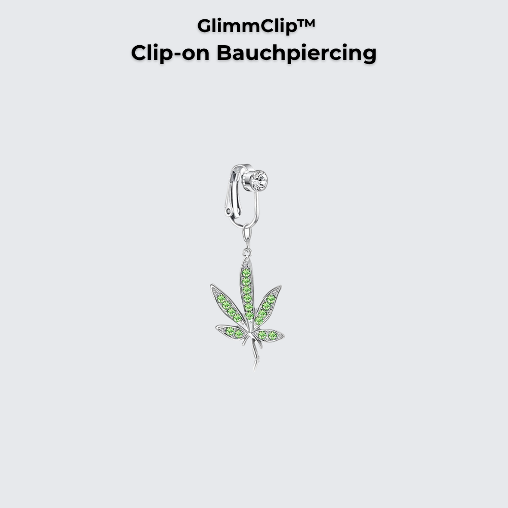 GlimmClip™  - Clip-on Bauchpiercing aus Stainless Steel
