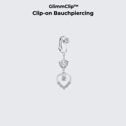 GlimmClip™  - Clip-on Bauchpiercing aus Stainless Steel