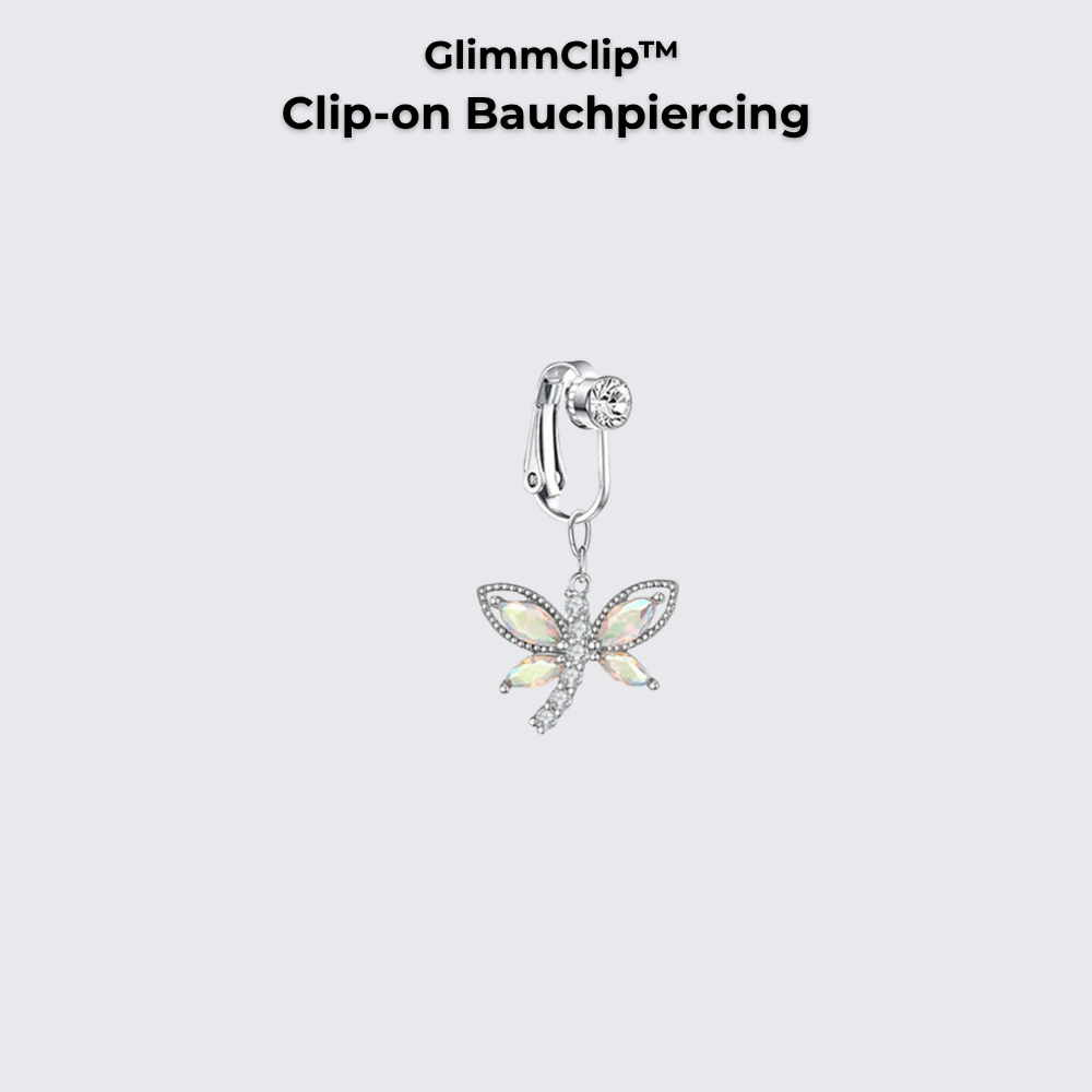 GlimmClip™  - Clip-on Bauchpiercing aus Stainless Steel