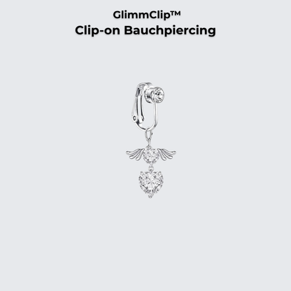 GlimmClip™  - Clip-on Bauchpiercing aus Stainless Steel