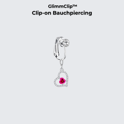 GlimmClip™  - Clip-on Bauchpiercing aus Stainless Steel