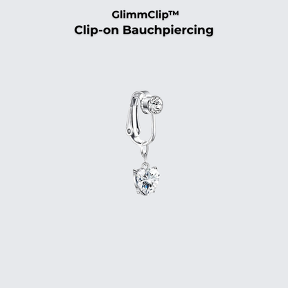 GlimmClip™  - Clip-on Bauchpiercing aus Stainless Steel