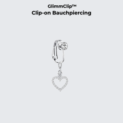 GlimmClip™  - Clip-on Bauchpiercing aus Stainless Steel