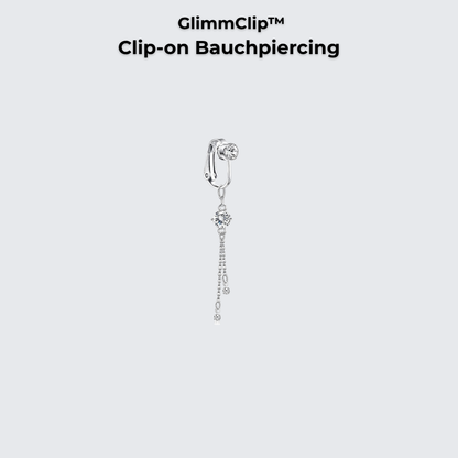 GlimmClip™  - Clip-on Bauchpiercing aus Stainless Steel