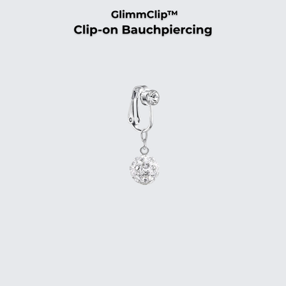GlimmClip™  - Clip-on Bauchpiercing aus Stainless Steel