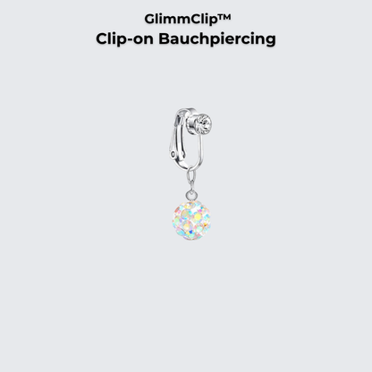 GlimmClip™  - Clip-on Bauchpiercing aus Stainless Steel