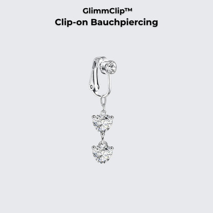 GlimmClip™  - Clip-on Bauchpiercing aus Stainless Steel
