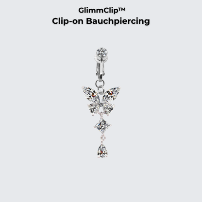 GlimmClip™  - Clip-on Bauchpiercing aus Stainless Steel