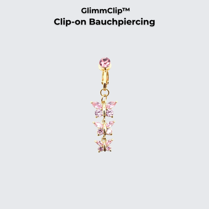 GlimmClip™  - Clip-on Bauchpiercing aus Stainless Steel