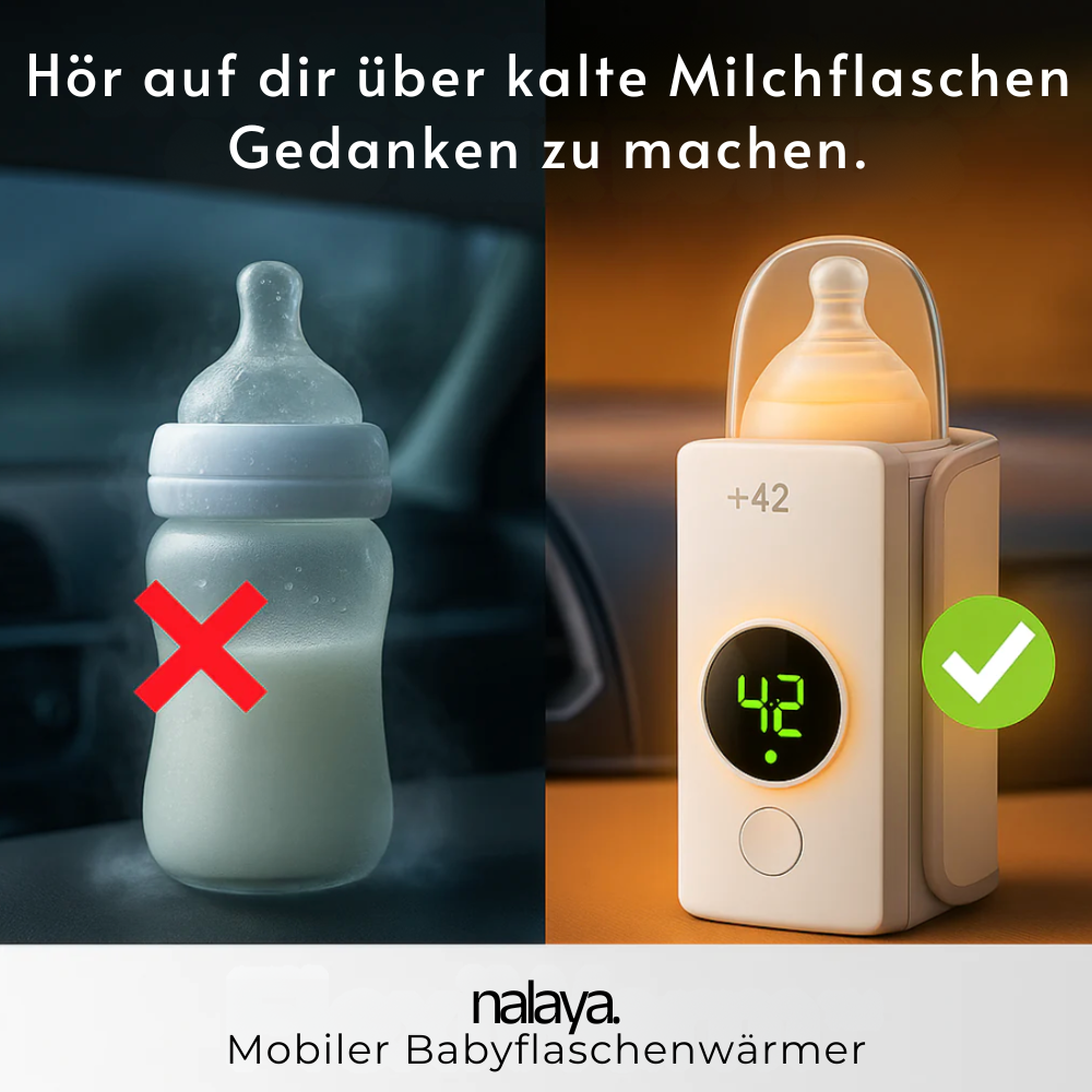 Nalaya - mobiler Babyflaschenwärmer