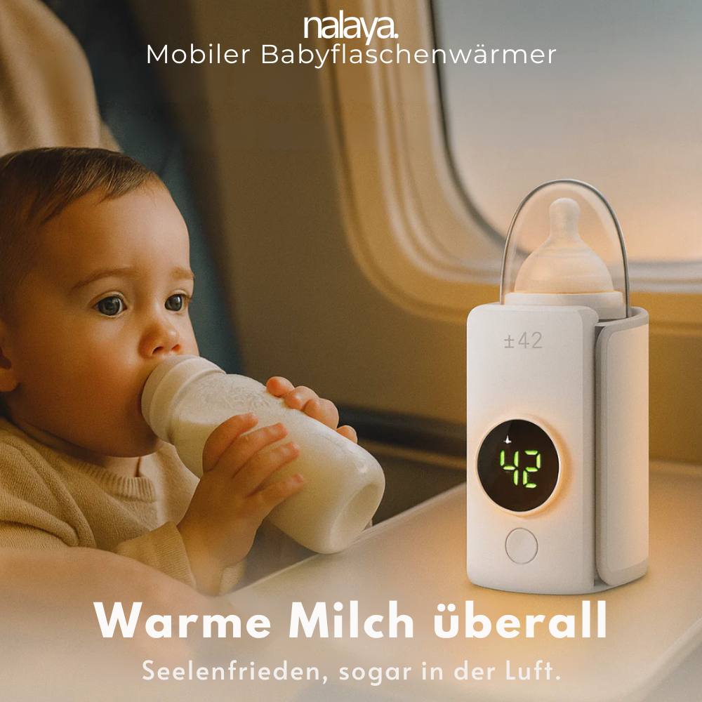 Nalaya - mobiler Babyflaschenwärmer