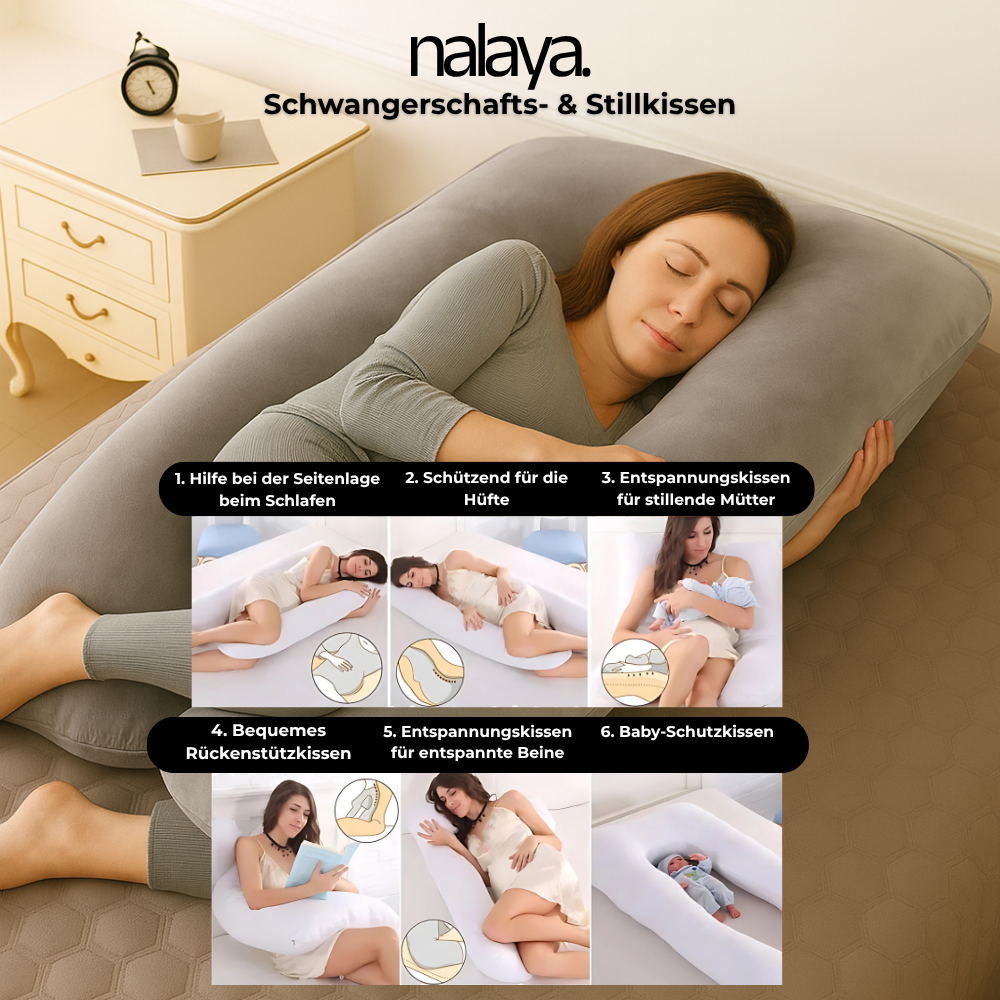 Nalaya - Schwangerschafts- & Stillkissen