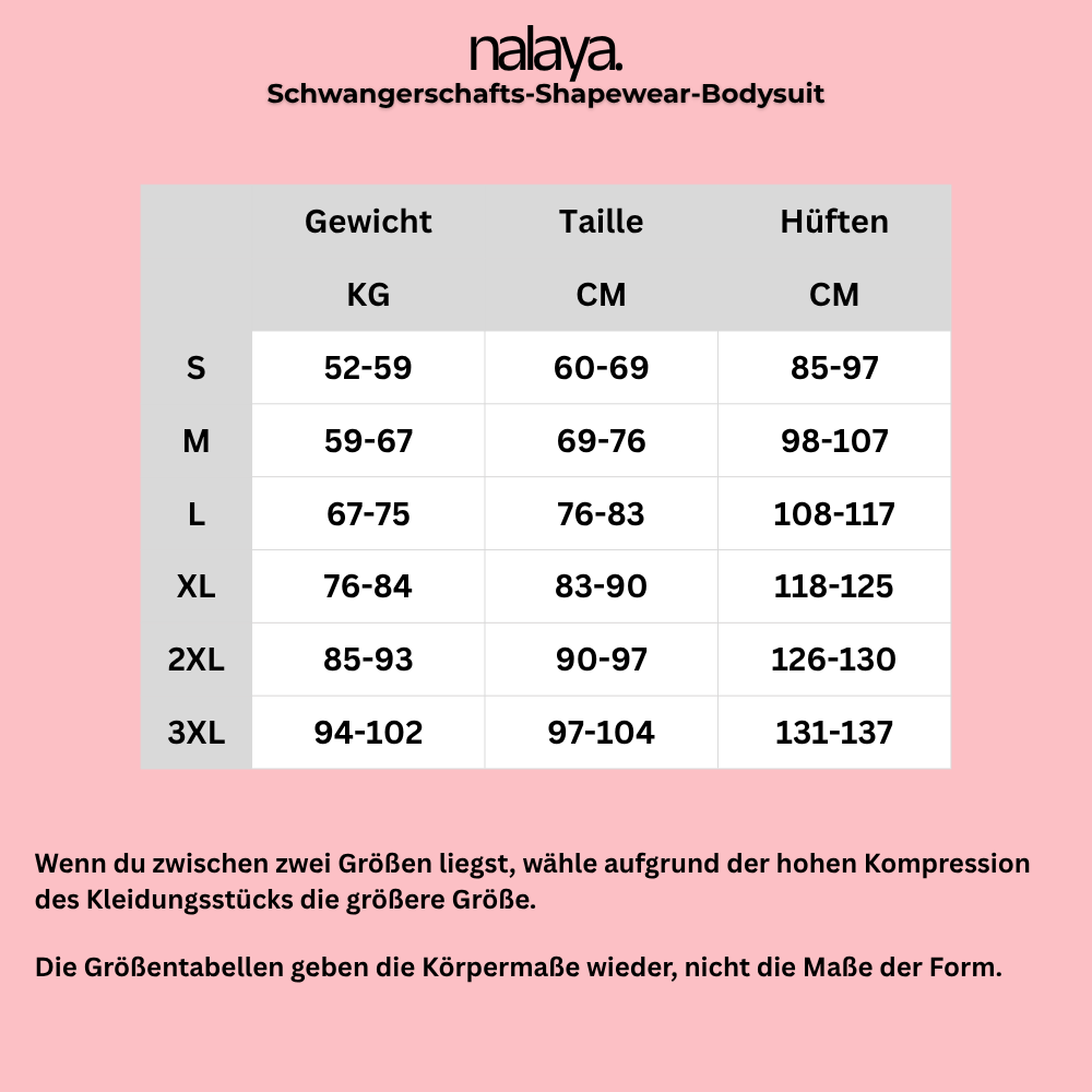 Nalaya - Schwangerschafts-Shapewear-Bodysuit