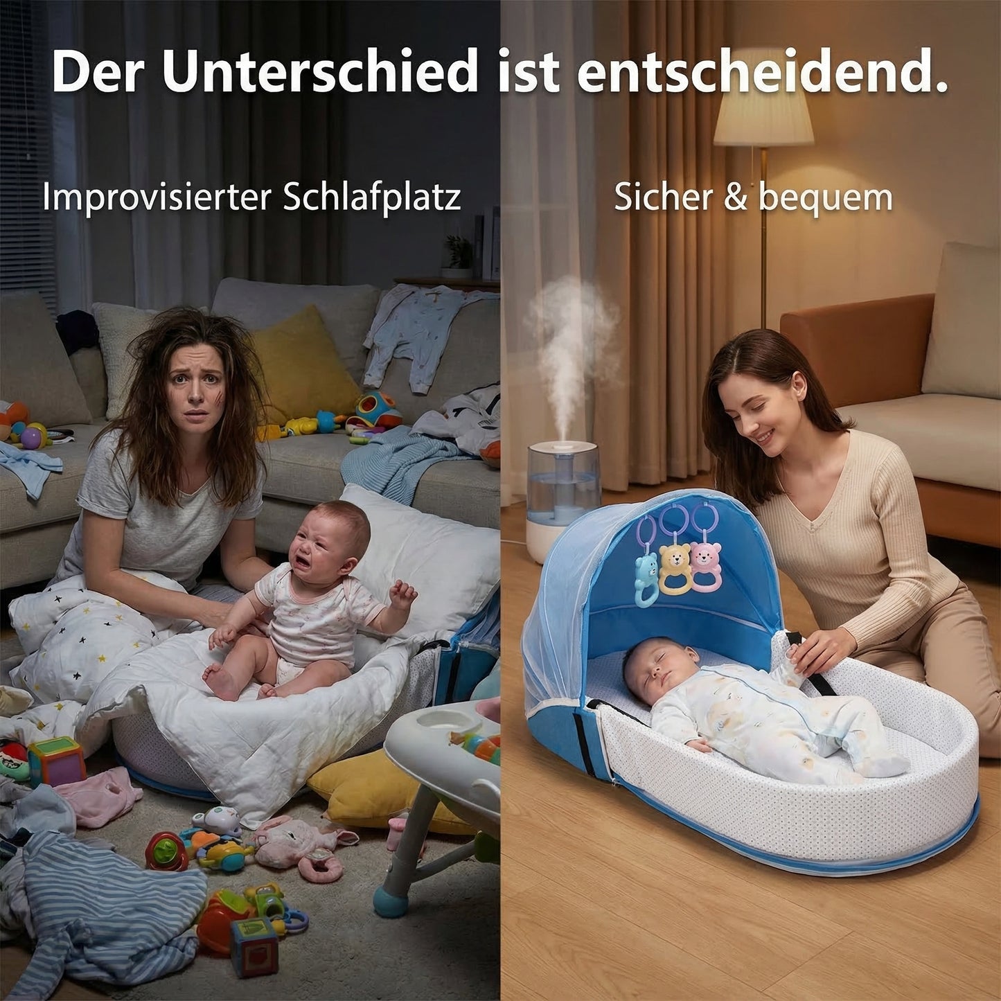 Nalaya - Tragbares Babybett
