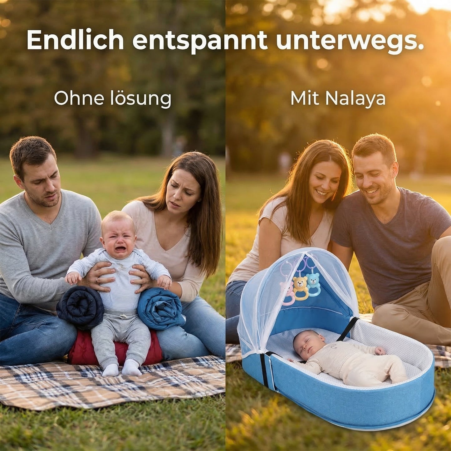 Nalaya - Tragbares Babybett