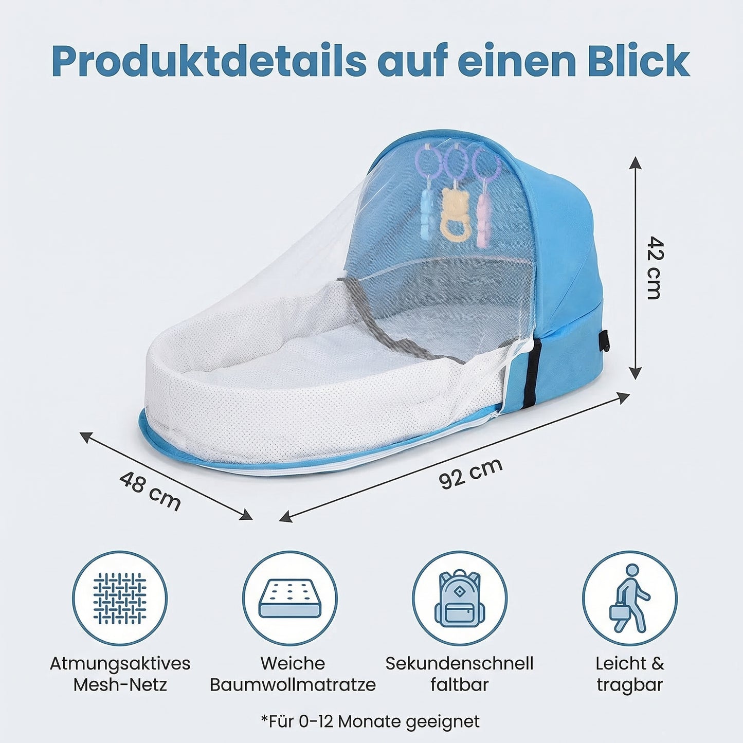 Nalaya - Tragbares Babybett